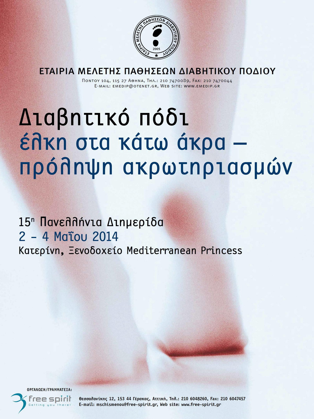 15th Panhellenic Meeting of the Hellenic Association for the Study of Diabetic Foot Disease