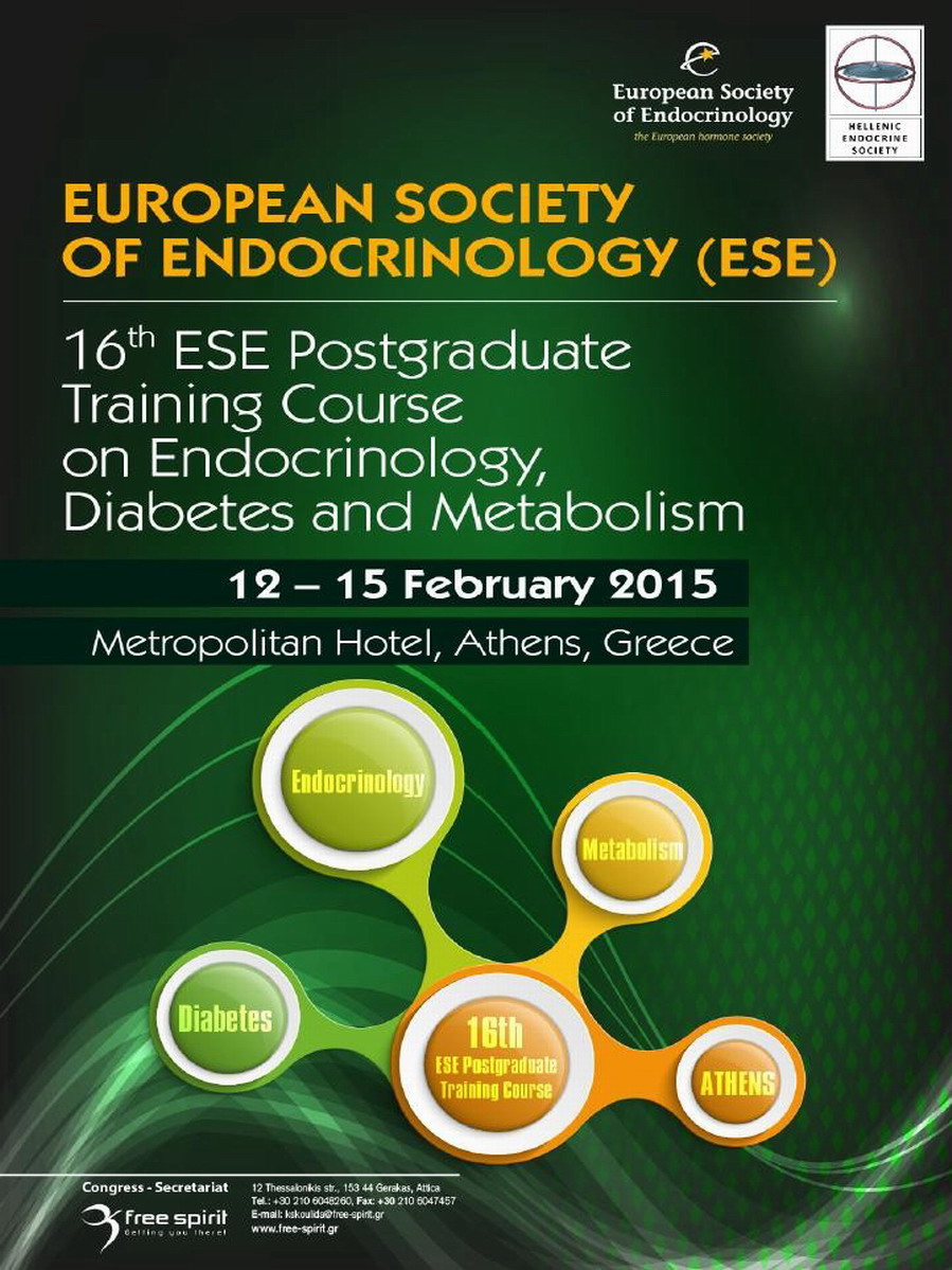 16TH ESE Postgraduate Training Course On Endocrinology, Diabetes, And Metabolism