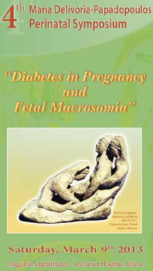 4th Perinatal Symposium Diabetes in Pregnancy and Fetal Macrosomia